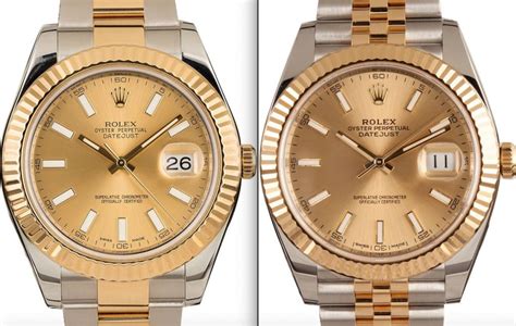 rolex datejust vs datejust ii|More.